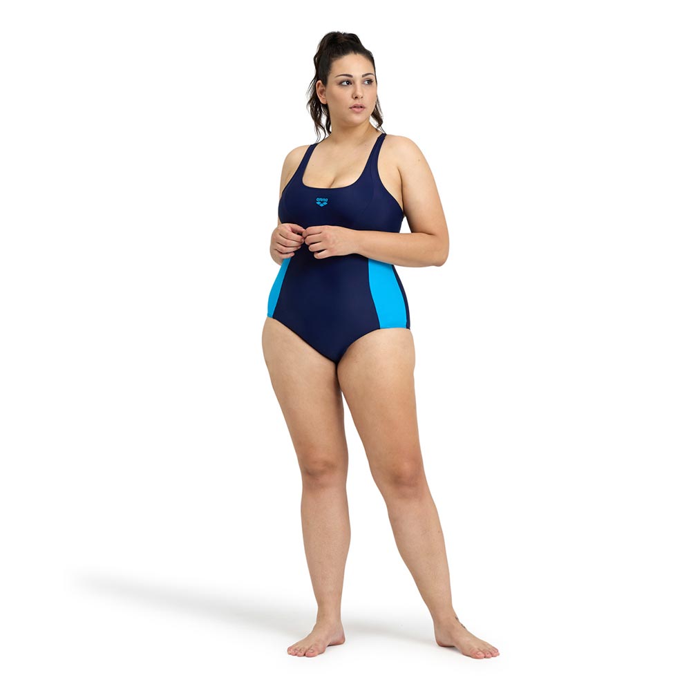 Arena Women's Panel Plus One Piece Swimsuit
