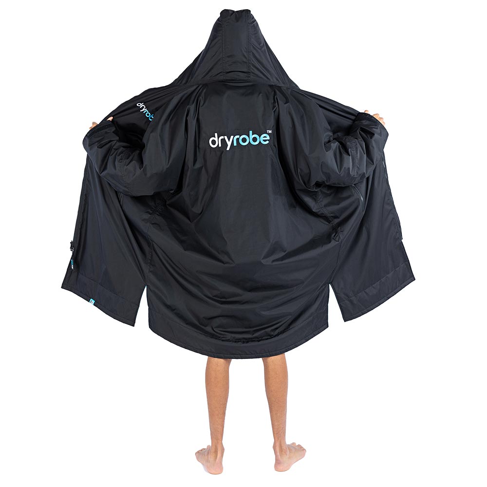 Dryrobe Advance Adults Change Robe, Black/Blue
