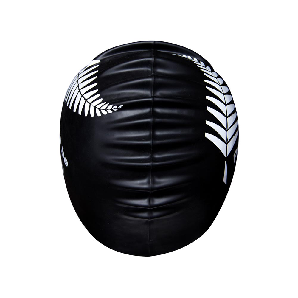 Aqualine 'Proud To Be Kiwi' Silicone Swim Cap