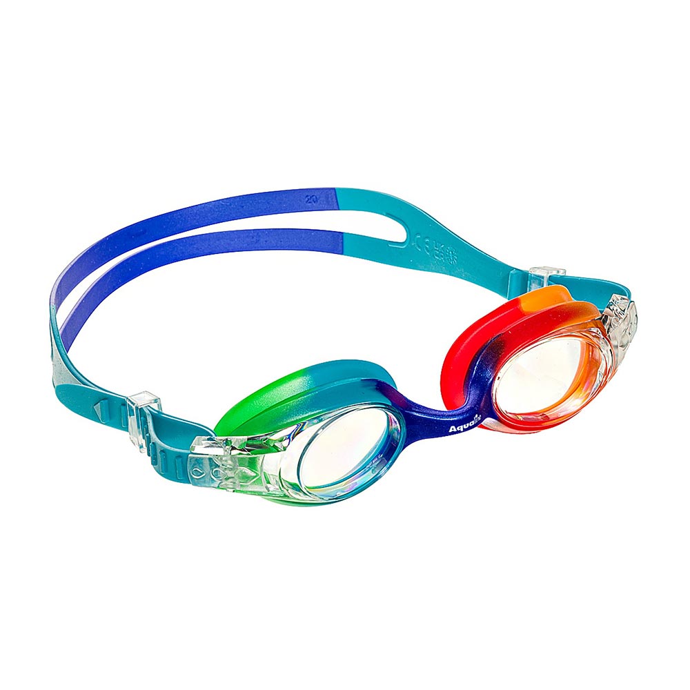 Aqualine Rainbow Kids Swim Goggles