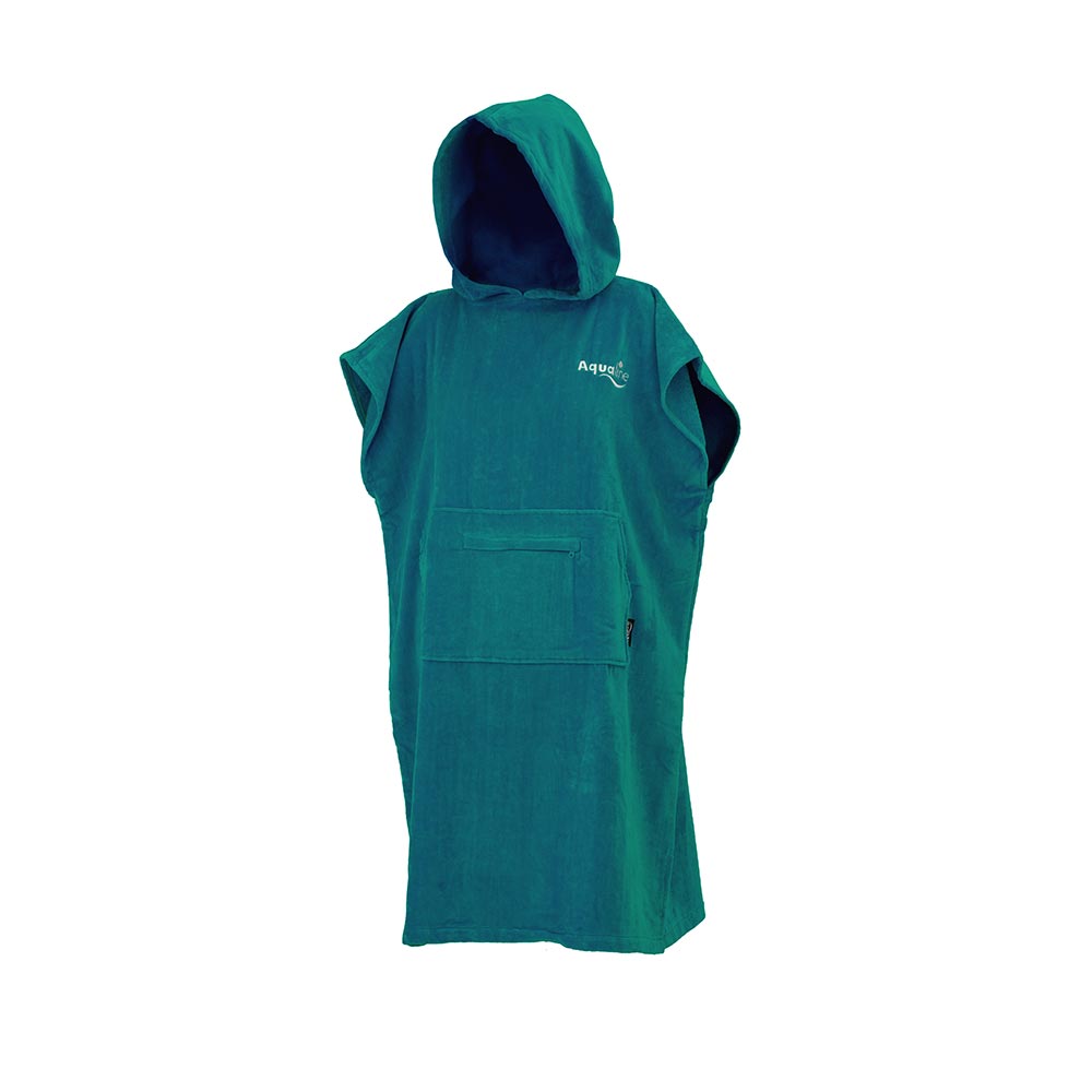 Aqualine Adults Hooded Poncho Towel