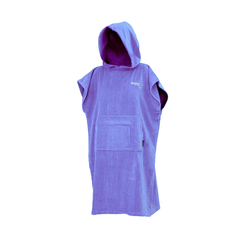 Aqualine Adults Hooded Poncho Towel