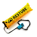 Inflated Restube Active PFD Belt for water safety.