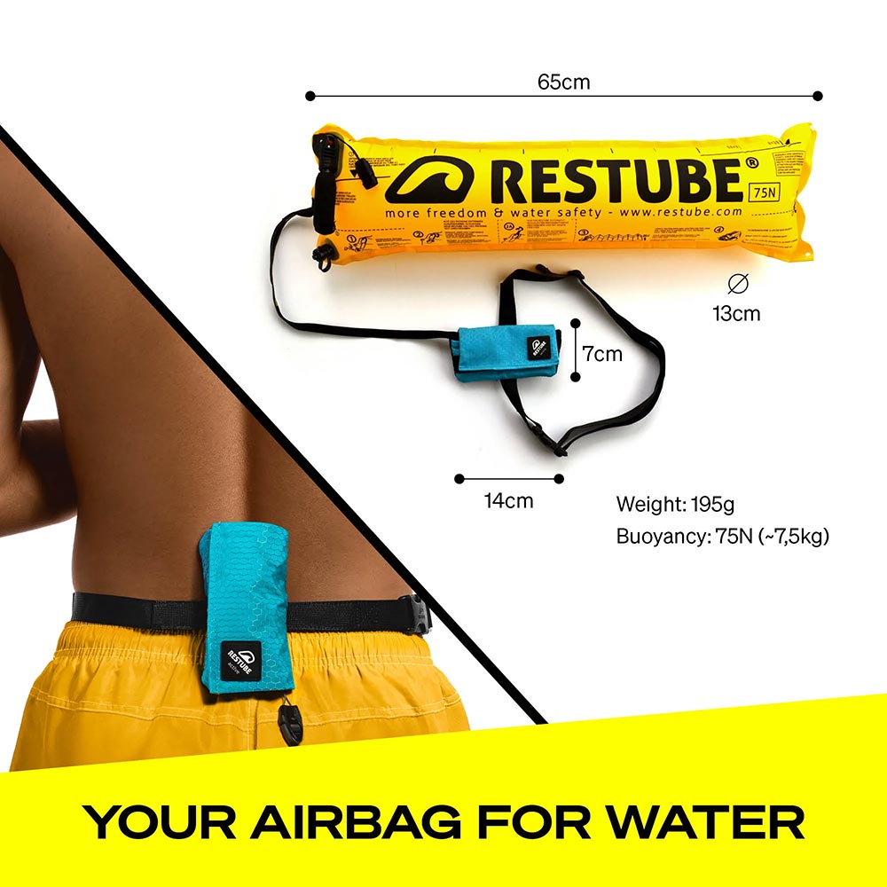 Measurements for the Restube Active PFD Belt.