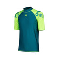 Arena Men's Graphic Short Sleeve Rash Top, Teal