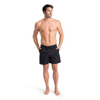 Arena Men's Solid Beach Swim Shorts, Black