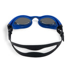 Arena The One Plus Polarised Swim Goggles: Blue frame with grey polarised lenses and adjustable black strap