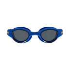 Arena The One Plus Polarised Swim Goggles in blue with dark lenses