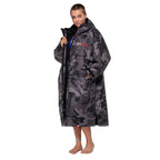 Dryrobe Advance Adults Change Robe, Black Camo/Black
