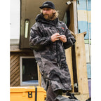 Dryrobe Advance Adults Change Robe, Black Camo/Black