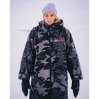 Dryrobe Advance Adults Change Robe, Black Camo/Black