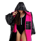 Dryrobe Advance Adults Change Robe, Black Camo/Pink