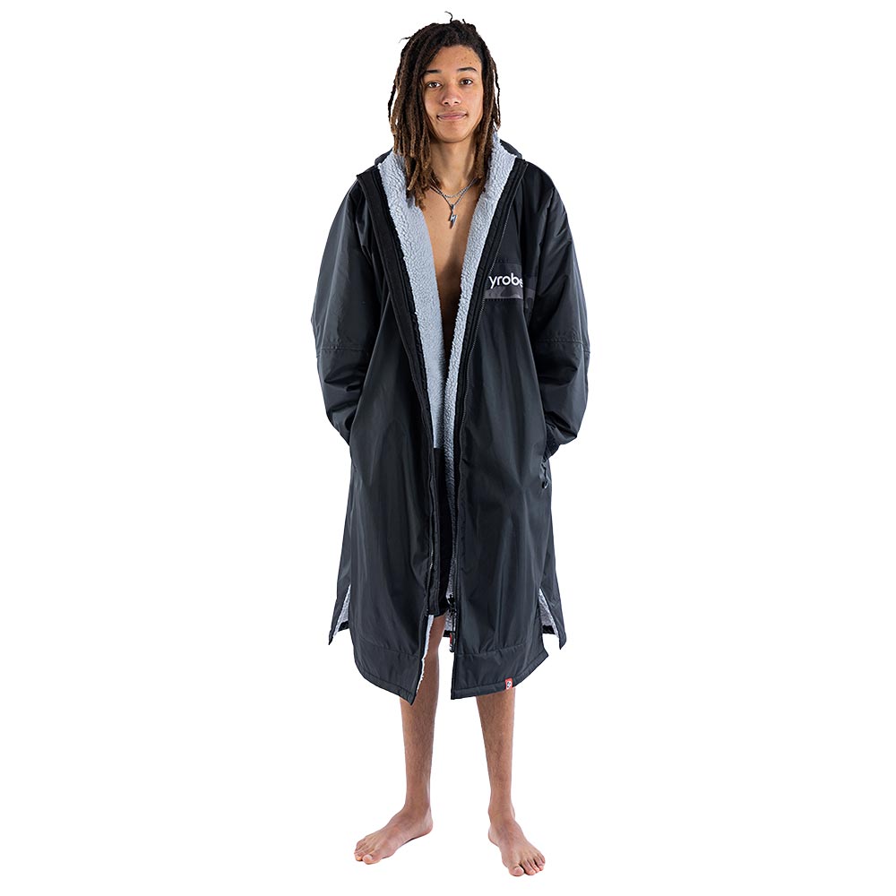Dryrobe Advance Adults Change Robe, Black/Grey Camo