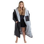 Dryrobe Advance Adults Change Robe, Black/Grey