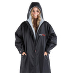 Dryrobe Advance Adults Change Robe, Black/Grey