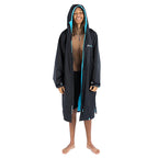 Dryrobe Advance Adults Change Robe, Black/Blue