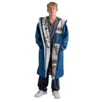 Dryrobe Advance Adults Change Robe, Deep Sea Blue/Sand Camo