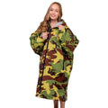 Dryrobe Advance Kids Change Robe, Camo Grey