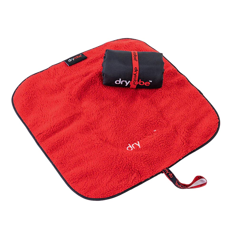 Dryrobe Change Mat, Black/Red