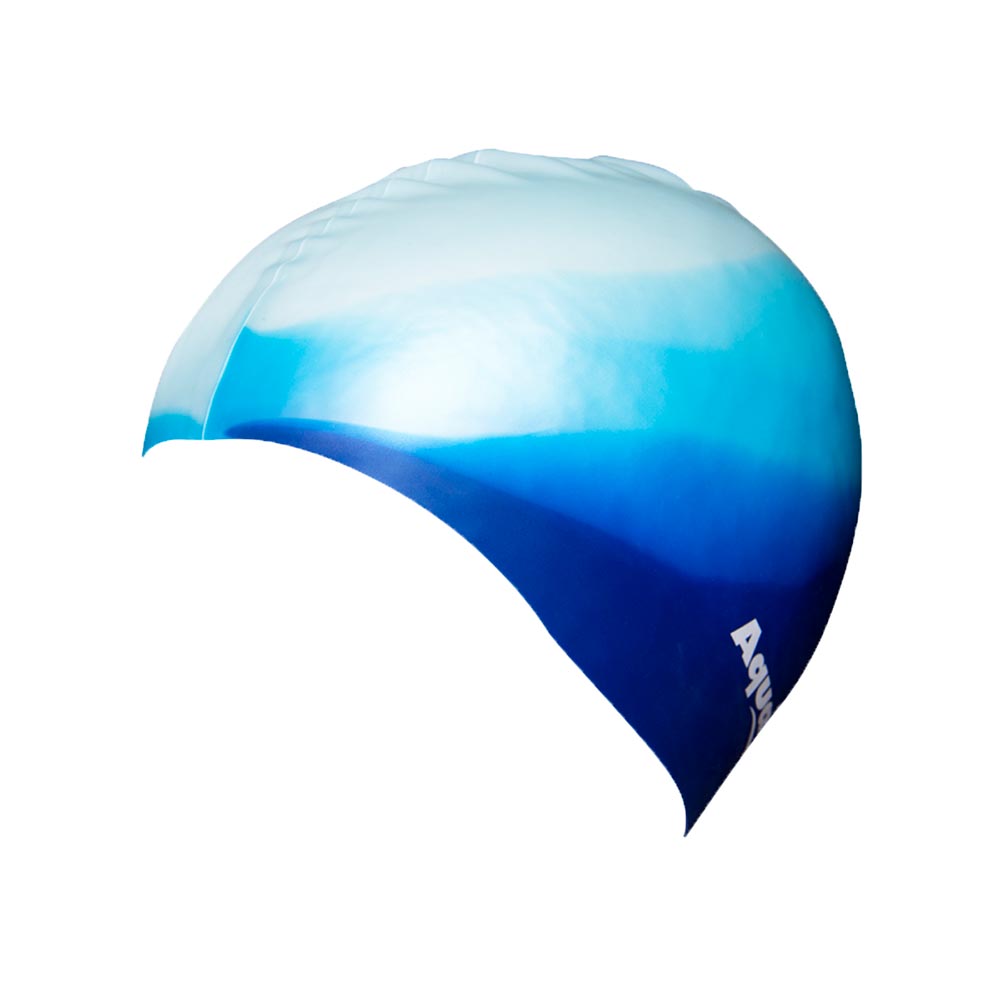 Aqualine Multi-Colour Silicone Swim Cap