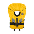 Crewsaver Spiral 100N yellow life jacket with zip, buckle and reflective panels