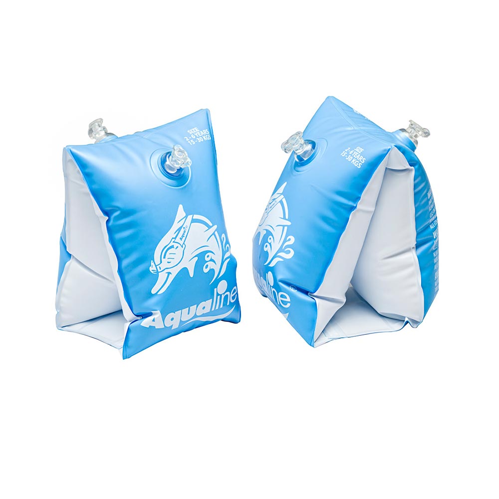 Aqualine Swimming Armbands: Blue (2-6y)