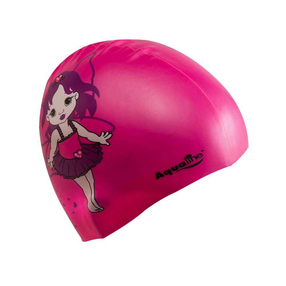 Aqualine Fairy Princess Silicone Swim Cap