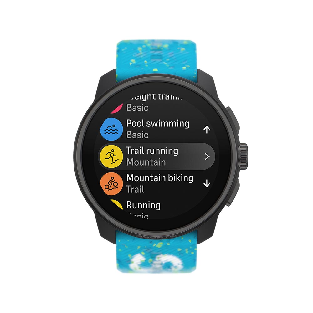 Suunto Race S GPS Smartwatch: Power Blue