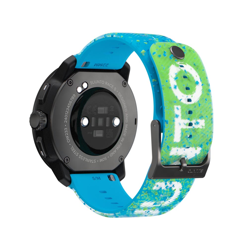 Suunto Race S GPS Smartwatch: Power Blue