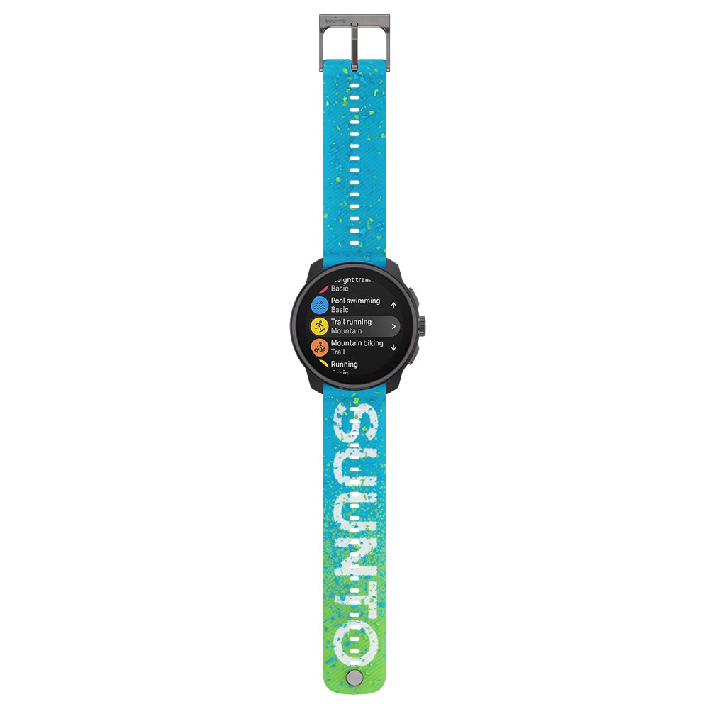 Suunto Race S GPS Smartwatch: Power Blue