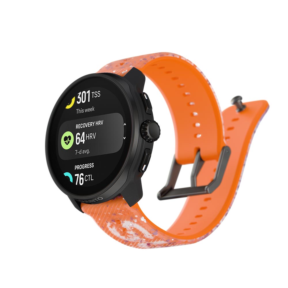 Suunto Race S GPS Smartwatch: Power Orange