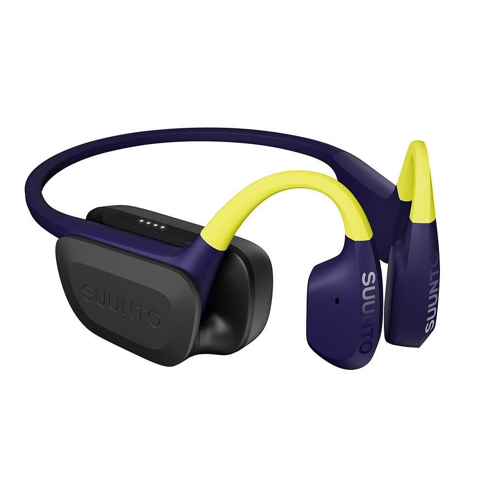 Suunto Aqua Swimming Headphones: Lime Blue