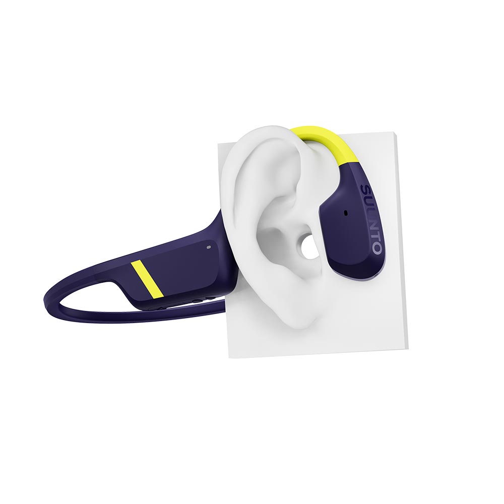 Suunto Aqua Swimming Headphones: Lime Blue