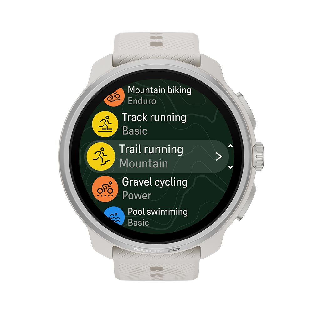 Suunto Race 2 GPS Smartwatch: Feather Grey