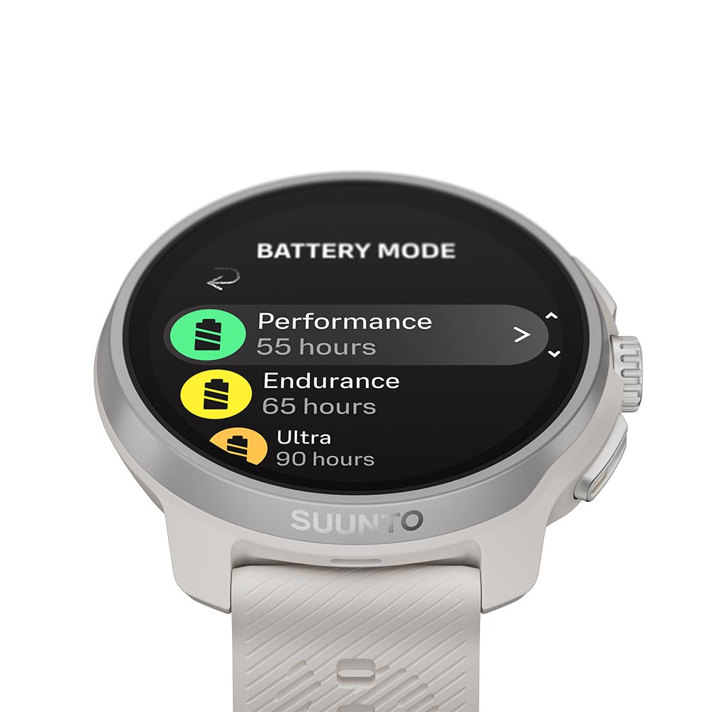 Suunto Race 2 GPS Smartwatch: Feather Grey