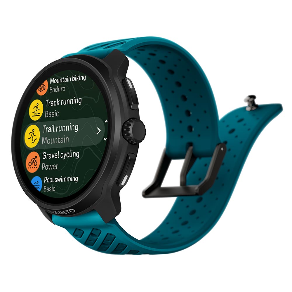 Suunto Race 2 GPS Smartwatch: Wave Blue