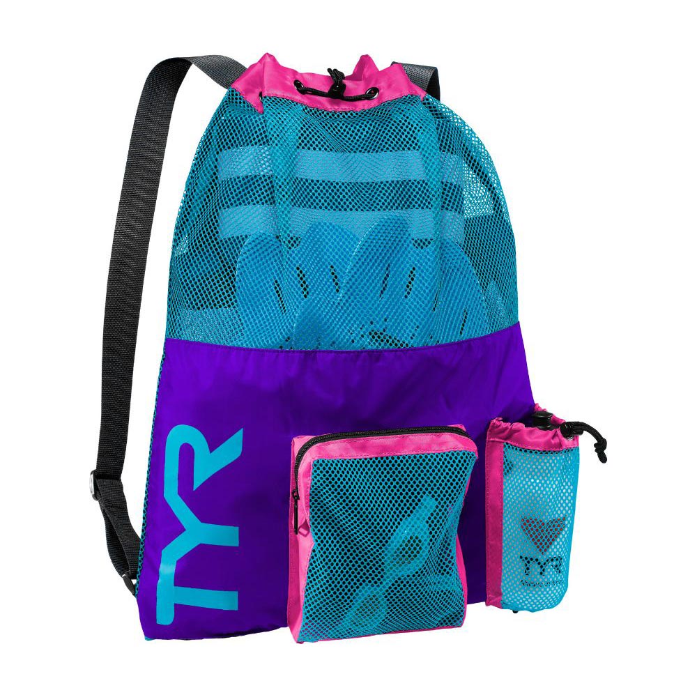 TYR Big Mesh Mummy 40L Swim Backpack
