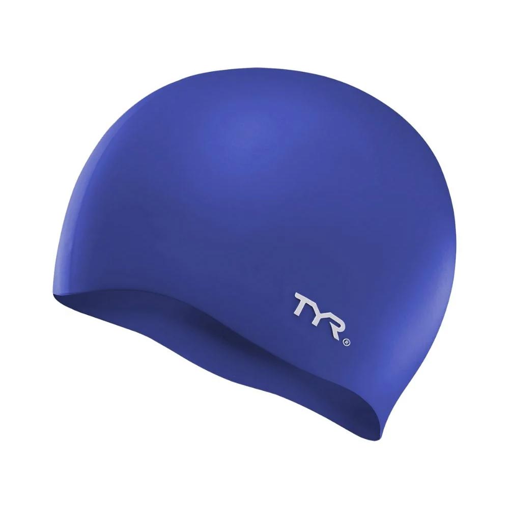 TYR Wrinkle-Free Youth Silicone Swim Cap