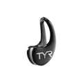 TYR Ergo black swim nose clip with white logo