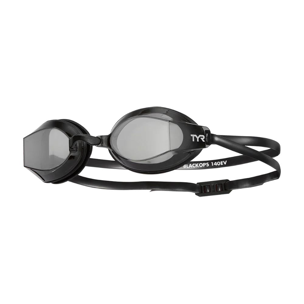 TYR Blackops Swim Goggles: Smoke/Black/Black
