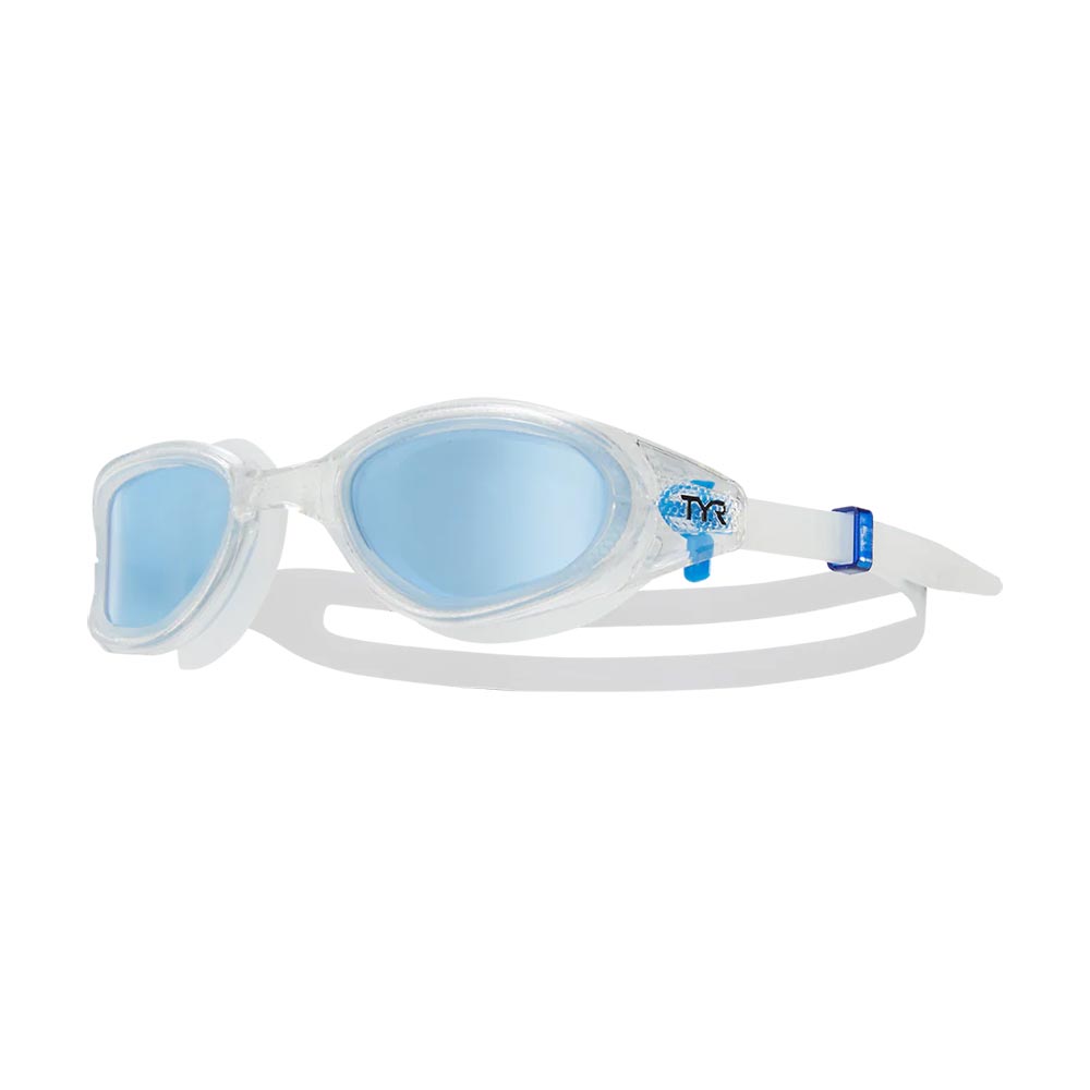 TYR Special Ops 3.0 Polarised Swim Goggles: Blue/Clear