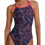 TYR Women's Durafast Elite Diamondfit Swimsuit, Stipple