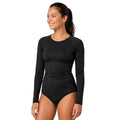 TYR Women's Solid Belize Long Sleeve Rash Shirt