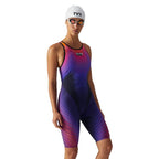 TYR Women's Venzo Open Back Tech Suit, Omnia